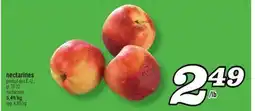 Marché Richelieu NECTARINES | NECTARINES offer