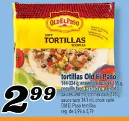 Marché Richelieu TORTILLAS OLD EL PASO | OLD EL PASO TORTILLAS offer
