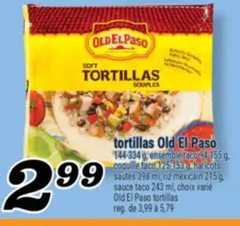 Marché Richelieu TORTILLAS OLD EL PASO | OLD EL PASO TORTILLAS offer