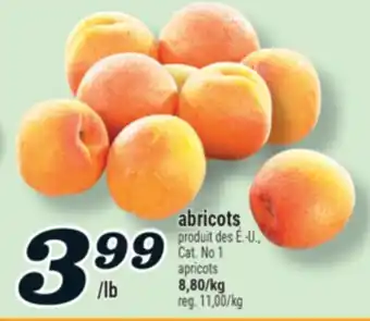 Marché Richelieu ABRICOTS | APRICOTS offer