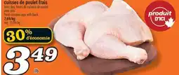 Marché Richelieu CUISSES DE POULET FRAIS | FRESH CHICKEN LEGS WITH BACK offer