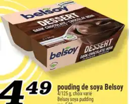 Marché Richelieu POUDING DE SOYA BELSOY | BELSOY SOYA PUDDING offer