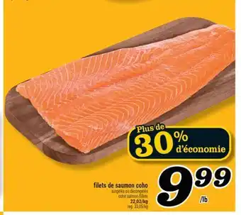 Marché Richelieu FILETS DE SAUMON COHO | COHO SALMON FILLETS offer