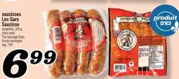 Marché Richelieu SAUCISSES LES GARS SAUCISSE | THE SAUSAGE GUYS FROZEN SAUSAGES offer