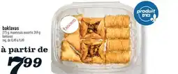 Marché Richelieu BAKLAVAS | BAKLAVAS offer