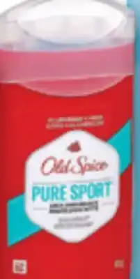 Familiprix Old Spice High Endurance Pure Sport aluminum-free deodorant stick offer