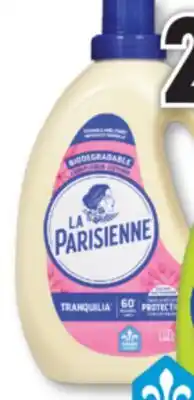 Familiprix La Parisienne Biodégradable fabric softener Tranquilia 60 loads offer