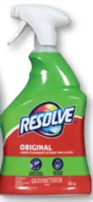 Familiprix Resolve Spray 'n Wash pre-treat laundry stain remover offer