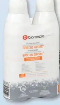 Familiprix BIOMEDIC Sunscreen, Sport,SPF 30 or SPF 50 offer