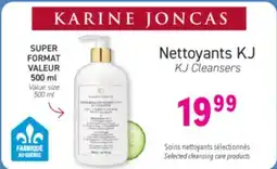 Familiprix KARINE JONCAS Selected cleansing care products offer