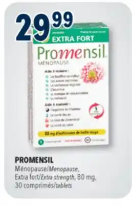 Familiprix PROMENSIL Extra fort/Extra strength, 80 mg, 30 tablets offer