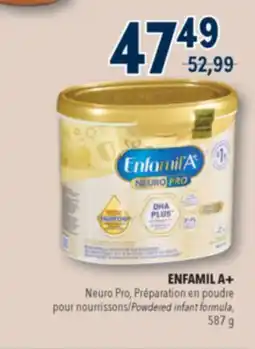 Familiprix ENFAMIL A+ Powdered infant formula, 587 g offer