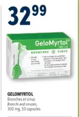 Familiprix GeloMyrtol bronchi & sinuses relief capsules 50un offer