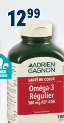 Familiprix Adrien Gagnon Heart health Omega-3 extra-strength enteric softgels offer