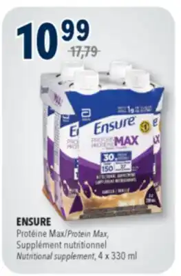 Familiprix ENSURE Protein Max, Nutritional supplement offer