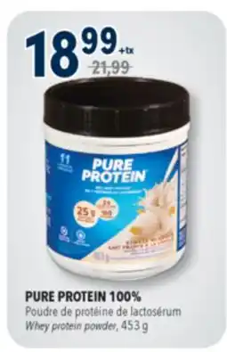 Familiprix Pure Protein 100% Whey vanilla cream powder offer
