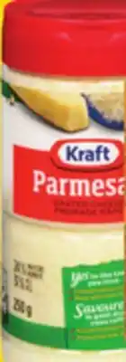 Giant Tiger Kraft parmesan cheese or pizza kit offer