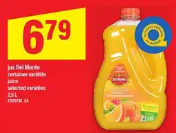 Maxi JUS DEL MONTE, 2,5 L offer