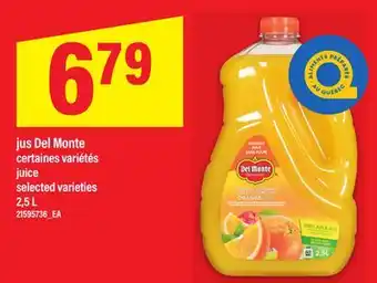 Maxi JUS DEL MONTE, 2,5 L offer