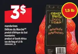 Maxi MANDARINES DÉLICES DU MARCHÉ | MANDARINS offer
