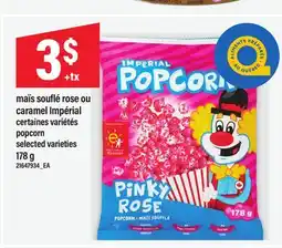 Maxi MAÏS SOUFLÉ ROSE OU CARAMEL IMPÉRIAL | POPCORN, 178 g offer