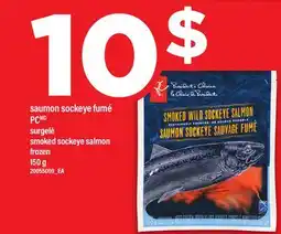 Maxi SAUMON SOCKEYE FUMÉ PC | SMOKED SOCKEYE SALMON, 150 G offer