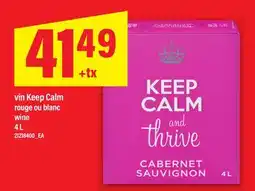 Maxi VIN KEEP CALM | WINE, 4 L offer