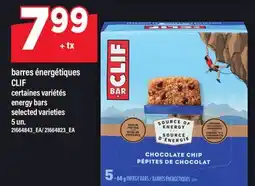 Maxi BARRES ÉNERGÉTIQUES CLIF | ENERGY BARS, 5 un offer