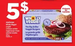 Maxi VÉGÉBURGER WHOLLY VEGGIE! | VEGGIE BURGER, FROZEN, 284 g offer