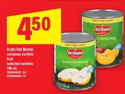 Maxi FRUITS DEL MONTE | FRUIT, 796 mL offer