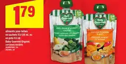 Maxi ALIMENTS POUR BÉBÉS EN SACHETS 113/128 ML OU EN POTS 113 ML | BABY GOURMET ORGANIC offer