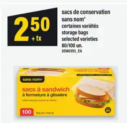 Maxi SACS CONSERVATION SANS NOM |STORAGE BAGS offer
