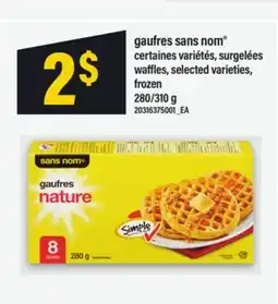 Maxi GAUFRES SANS NOM | WAFFLES, 280/310 G offer