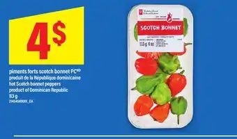 Maxi PIMENTS FORTS SCOTCH BONNET PC | HOT SCOTCH BONNET PEPPERS, 113 G offer