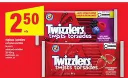 Maxi RÉGLISSE TWIZZLERS | LICORICE, 311-454 G offer