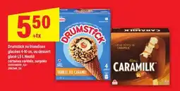 Maxi DRUMSTICK OU FRIANDISES GLACÉES 4 10. OU DESSERT GLACÉES 1, 5 L NESTLÉ offer