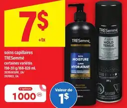 Maxi CAPILLAIRES TRESEMMÉ, 198-311 g/168-828 mL offer