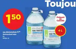 Maxi EAU DÉMINÉRALISÉE PC, 4 L offer