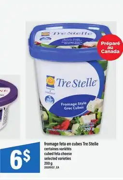 Maxi FROMAGE FETA EN CUBES TRE STELLE | CUBED FETA CHEESE, 200 g offer
