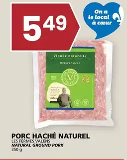 Rachelle-Bery Grocery LES FERMES VALENS NATURAL GROUND PORK offer