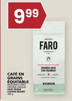 Rachelle-Bery Grocery FARO ORIGINE FAIR TRADE COFFEE BEANS offer