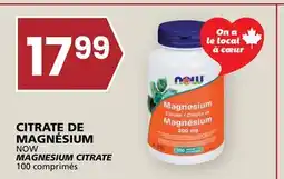 Rachelle-Bery Grocery NOW MAGNESIUM CITRATE offer