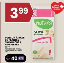 Rachelle-Bery Grocery NATURA SOYA REFRIGERATED ORGANIC PLANT-BASED BEVERAGE offer