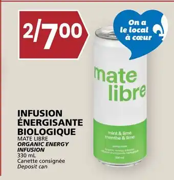 Rachelle-Bery Grocery MATE LIBRE ORGANIC ENERGY INFUSION offer