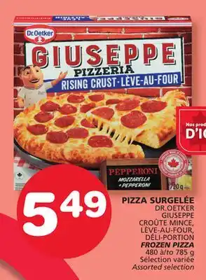 Marches Tradition DR.OETKER GIUSEPPE DÉLI-PORTION FROZEN PIZZA offer
