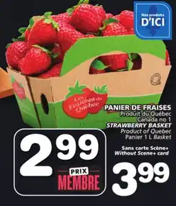 Marches Tradition STRAWBERRY BASKET offer