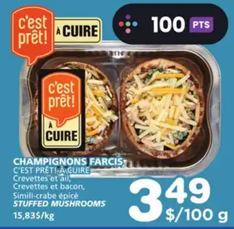Marches Tradition Simili-crabe épicé STUFFED MUSHROOMS offer