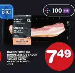 Marches Tradition SMOKED BACON OR BACON ROUNDS offer
