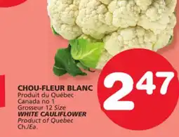 Marches Tradition WHITE CAULIFLOWER offer