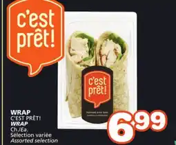 Marches Tradition C'EST PRÊT! WRAP offer